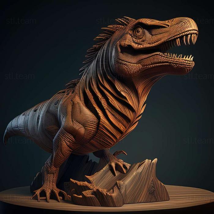 3D модель Футалогнкозавр (STL)